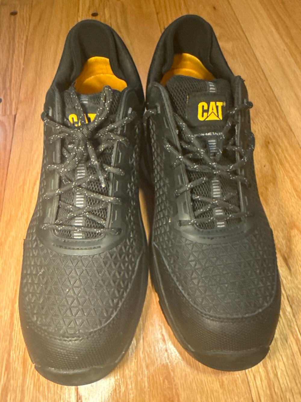 CAT Streamline 2.0 Composite Toe EH Slip Resistant Work Shoes Black Sz 12